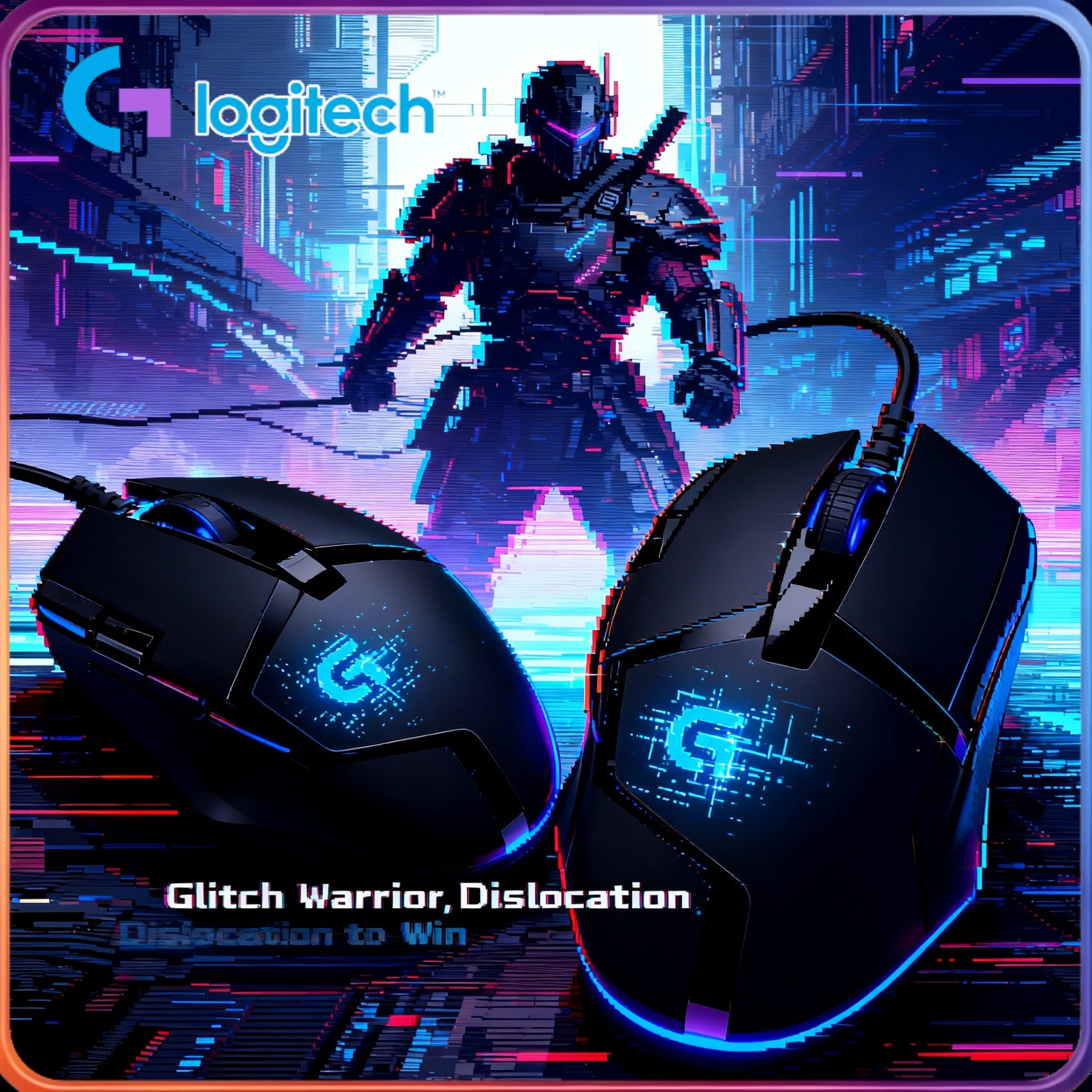 

Logitech G402/M100R/G102, эффект динамической RGB-подсветки + 4000 DPI, удваивает эффективность работы в офисе
