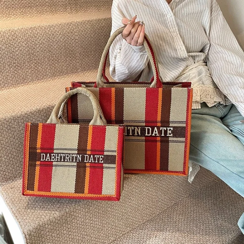 

Женская большая спортивная сумка из парусины с прочным плечевым ремнем, подходит для тренировок в тренажерном зале и выходных