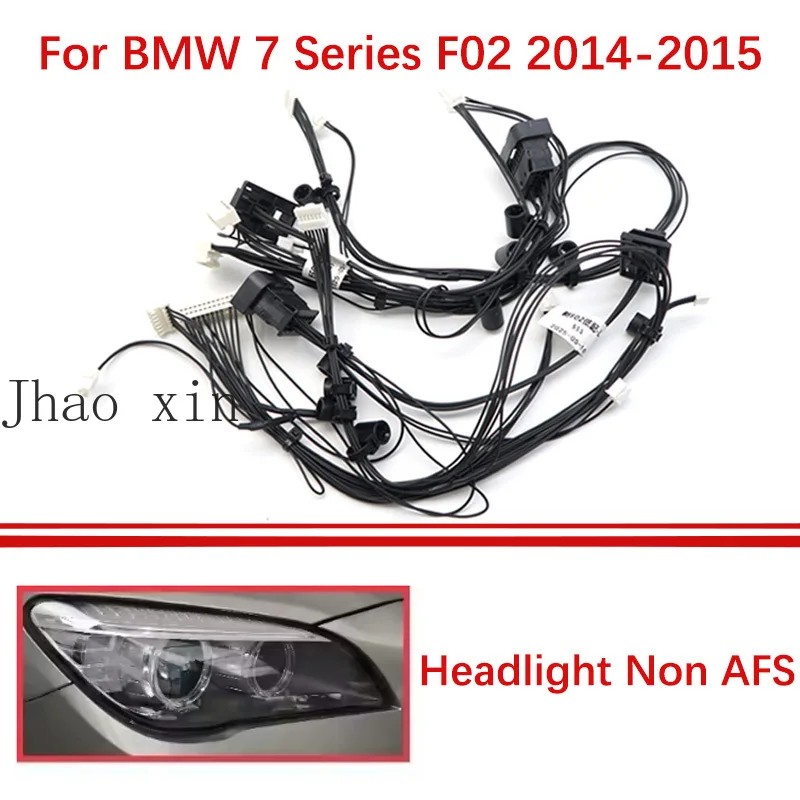 

For BMW 7 Series F02 2014-2015 Car Headlight Wiring Harness Connector Assembly Without AFS Front Headlight Wiring Harness Plug