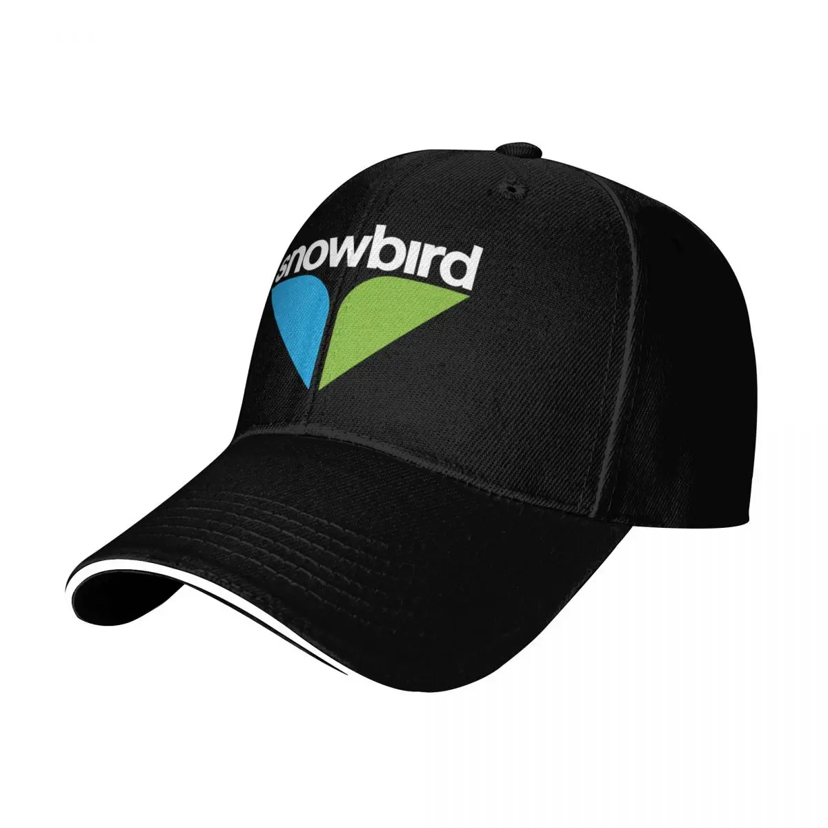 

Snowbird Ski Tourist Skiing Baseball Cap funny hat Hat men Vintage Hat Beach Caps For Men Women's