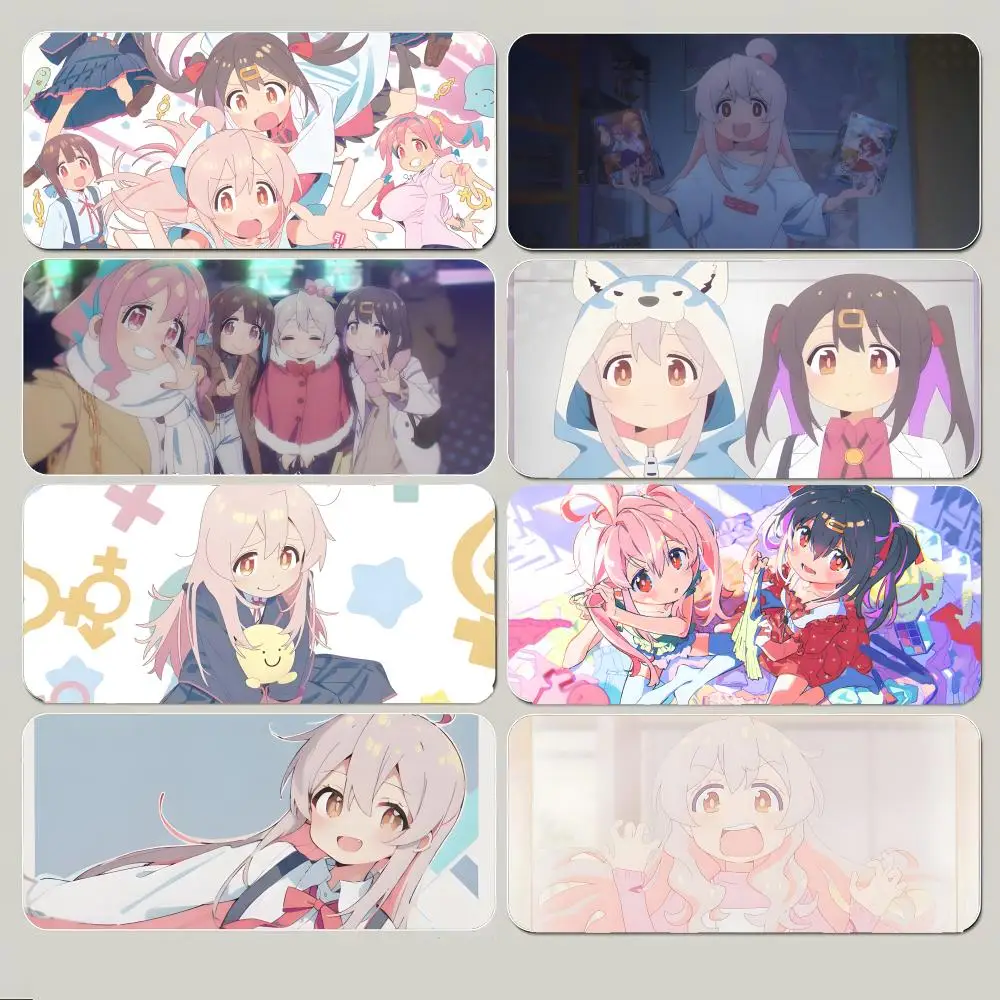 mouse-pad-grande-onimai-i'm-now-your-sister-com-borda-costurada-grossa-e-base-antiderrapante-para-jogos