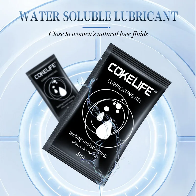 

5/10Pcs Portable Small Package Lubricant Water-soluble Lubricating oil 5ml/Pc Vaginal Lubrication Anal Sex Adult Sexual Products