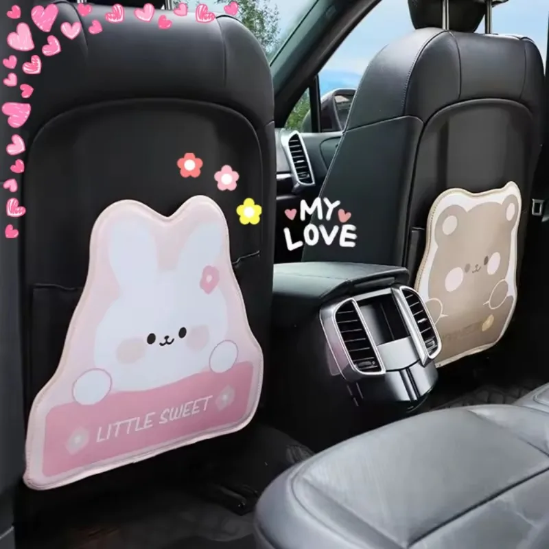 

Ультратонкий противоударный коврик, удобная очистка, компактная защита спинки автомобильного сиденья