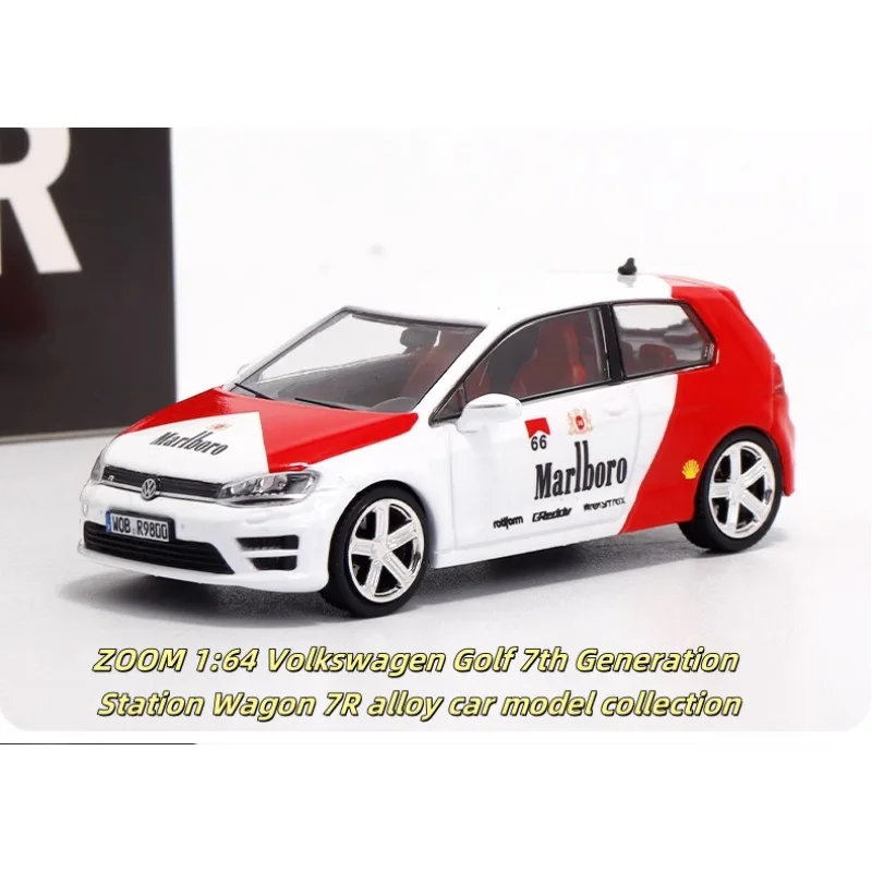 

1:64 Volkswagen Golf Mini hot Hatch 7R, die-cast alloy car model, for teenagers to play with, for adults to collect.