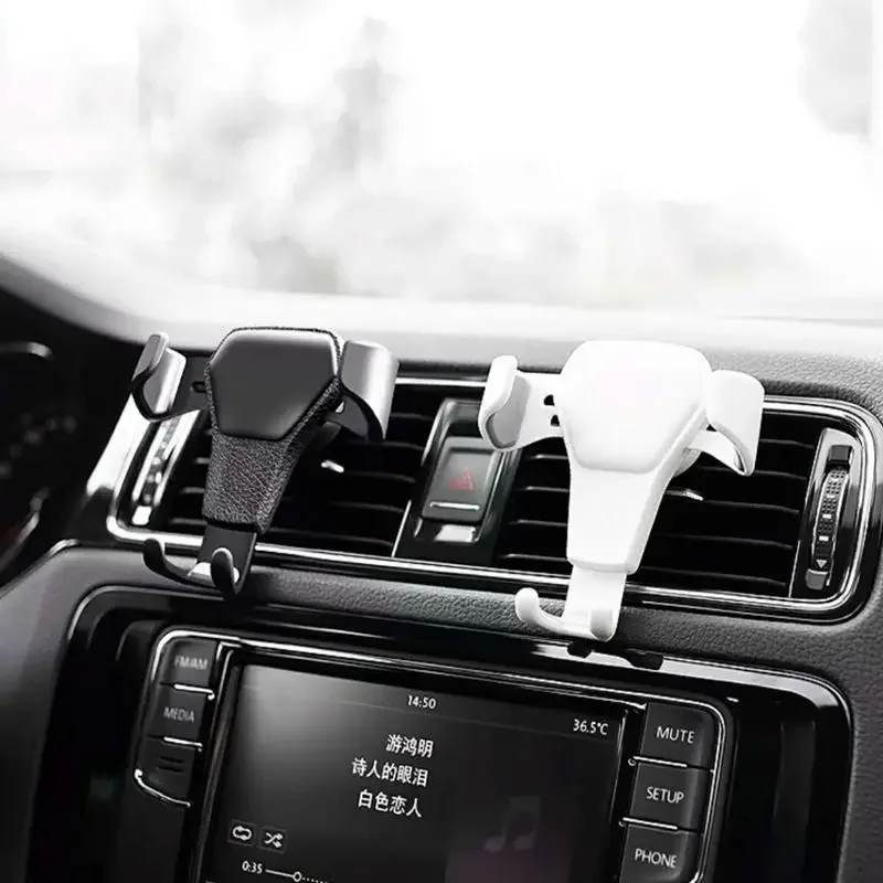 Gravity Car Holder For Phone Air Vent Clip Mount Mobile Cell Stand Smartphone GPS Support For iPhone 13 12 11 Samsung Xiaomi