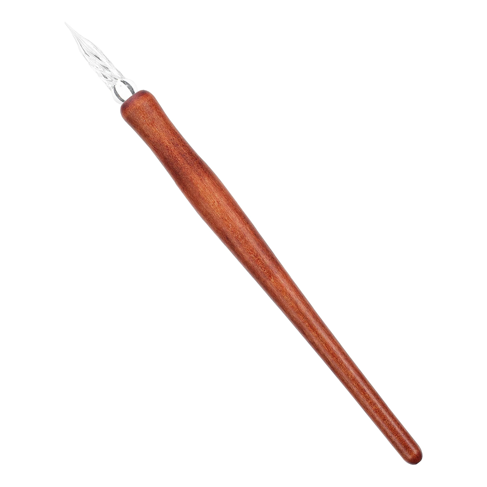 

Glass Dipped Stylish Writing Tool Signature Pen For Office School Stationery Calligraphy Pen With Wooden Handle Durable Safe For