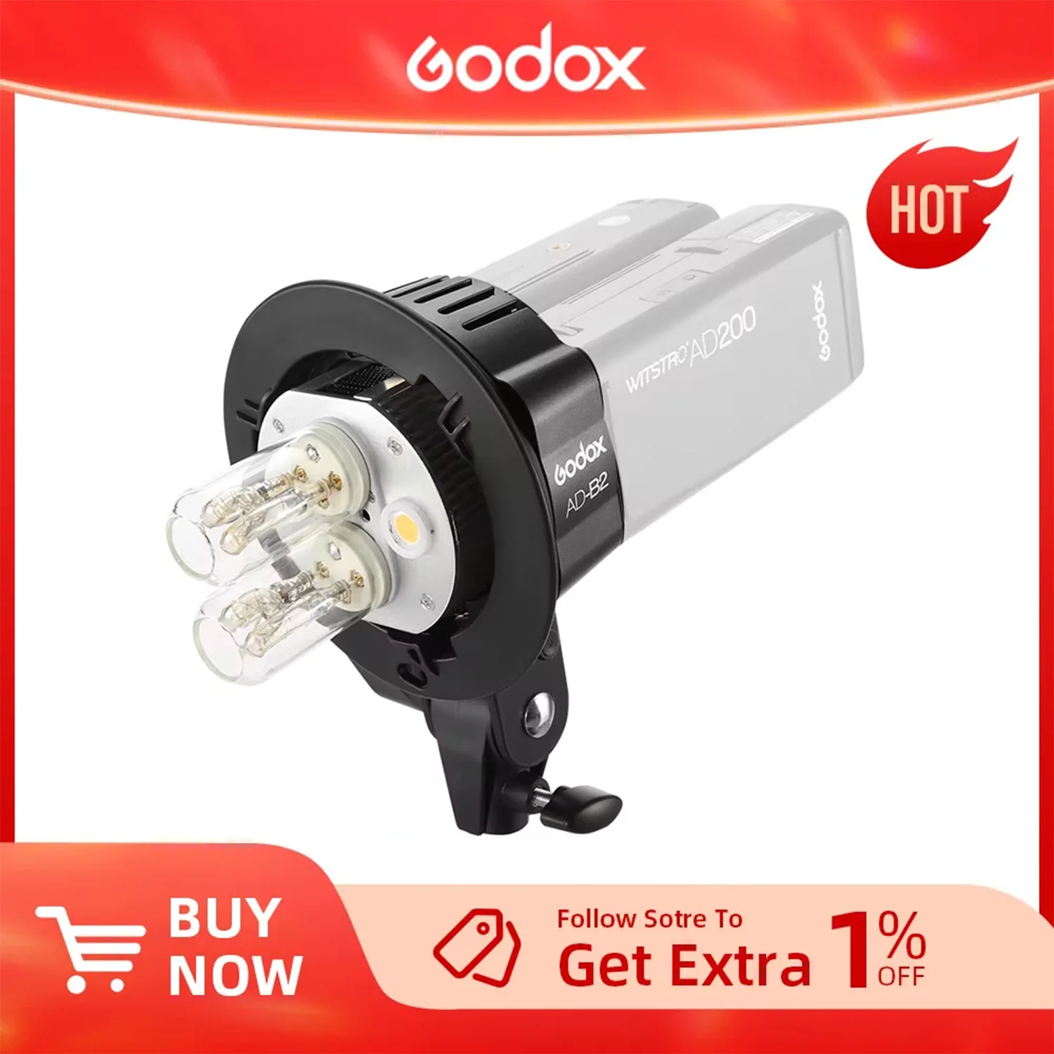 Godox AD200 AD-B2 B… - image