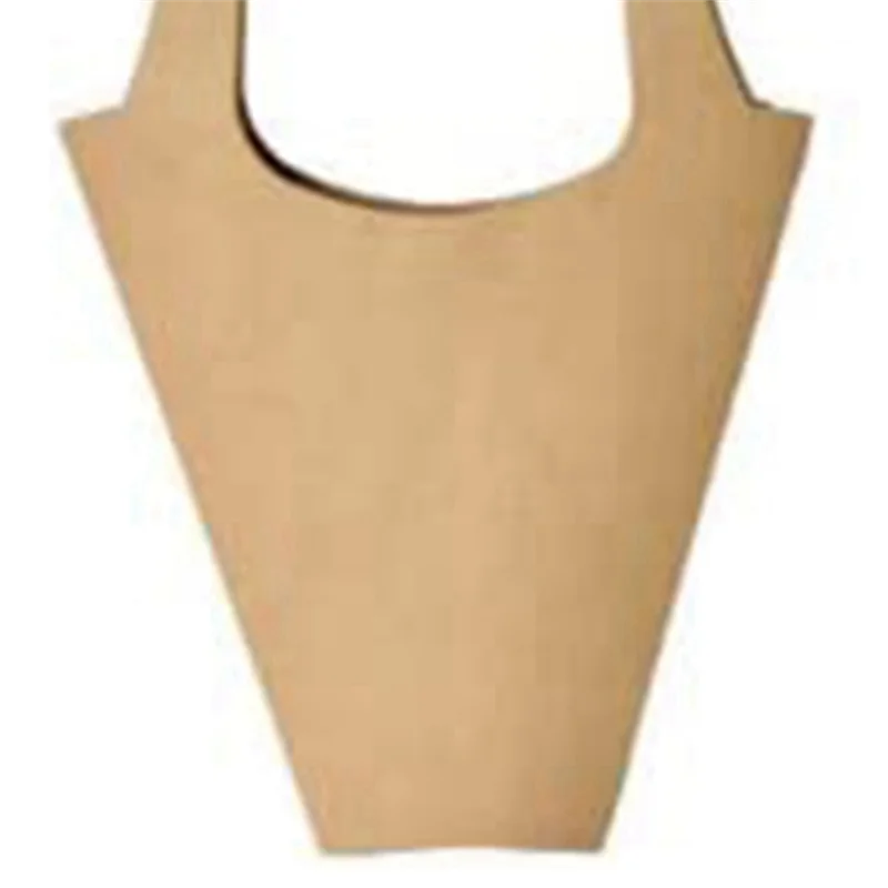 A59E-10Pcs Blumensträuße Taschen Kleine Papier Geschenktüten Mit Griff Blumen Verpackung Geschenk Hause Dekoration (Größe: Medium)