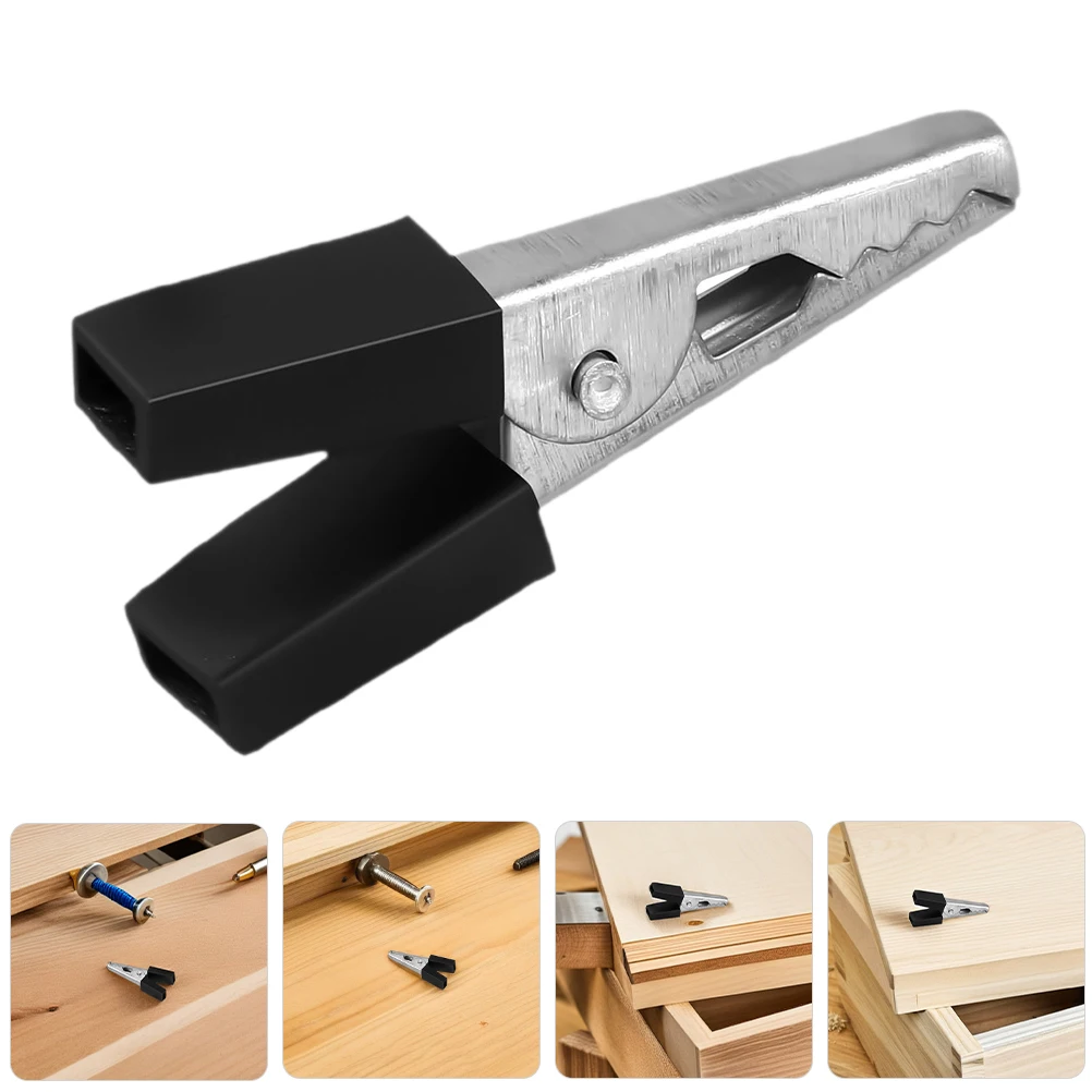 

40pcs Bird Clips Metal Safety Locks Secure Enclosures Spring Clamps Parrots Small Animals Durable Iron Door Fasteners