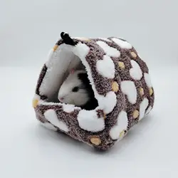 Small pet hammock - double-layer flowered rat nest - squirrel summer skin-friendly hammock - parrot, dragon cat nest wholesale
