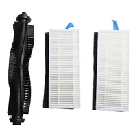 Bedroom 360 S6 Robot Vacuum Hepa Filter Main Brush 20cm Pet Hair Removal Prolong Lifespan Allergen Filtration Dust Filtration