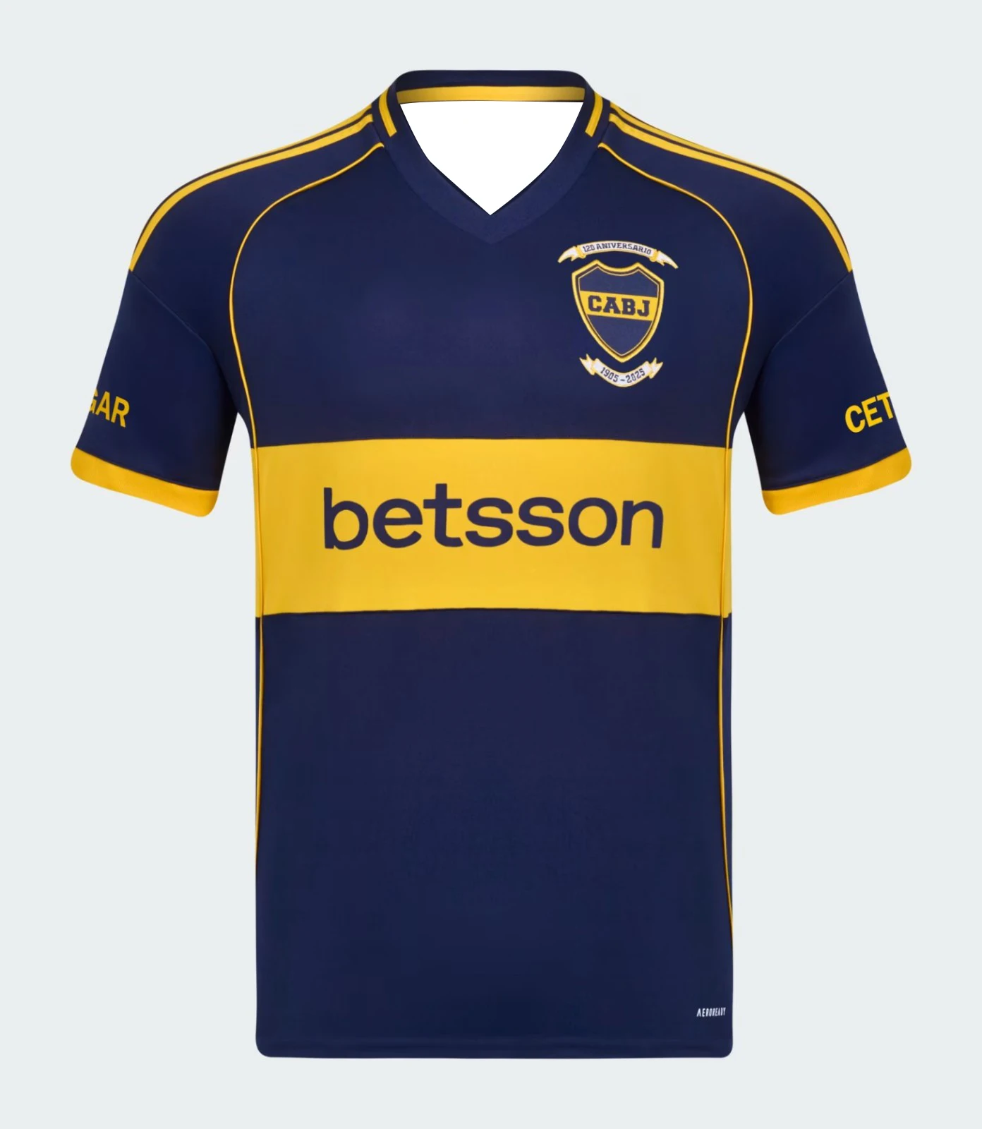 Boca Juniors 2026/27 Football Jersey, 3D Printed Quick-Dry Breathable T-Shirt, Men and Women Mesh Football Sports Jersey