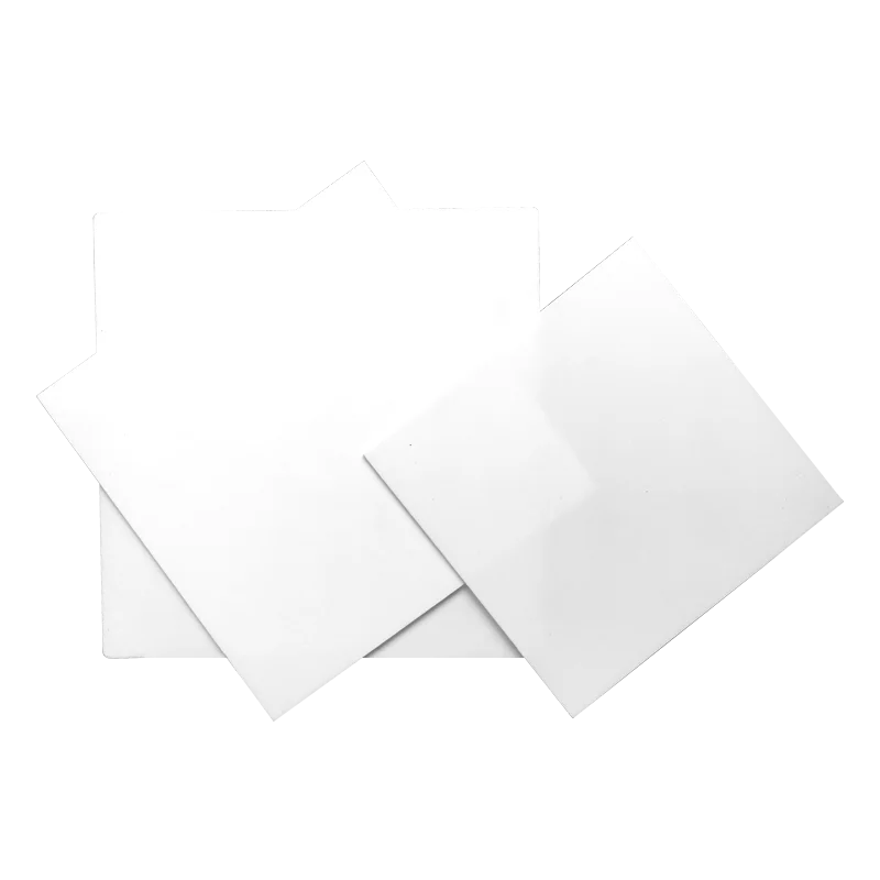 2mm Boron Nitride Square Ceramic Plate BN Glass Panel High Thermal Conductivity