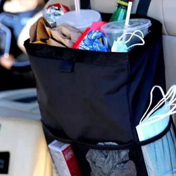 차량용 방수 다기능 쓰레기 가방, 행잉 시트 백 보관 가방, 자동차 액세서리
