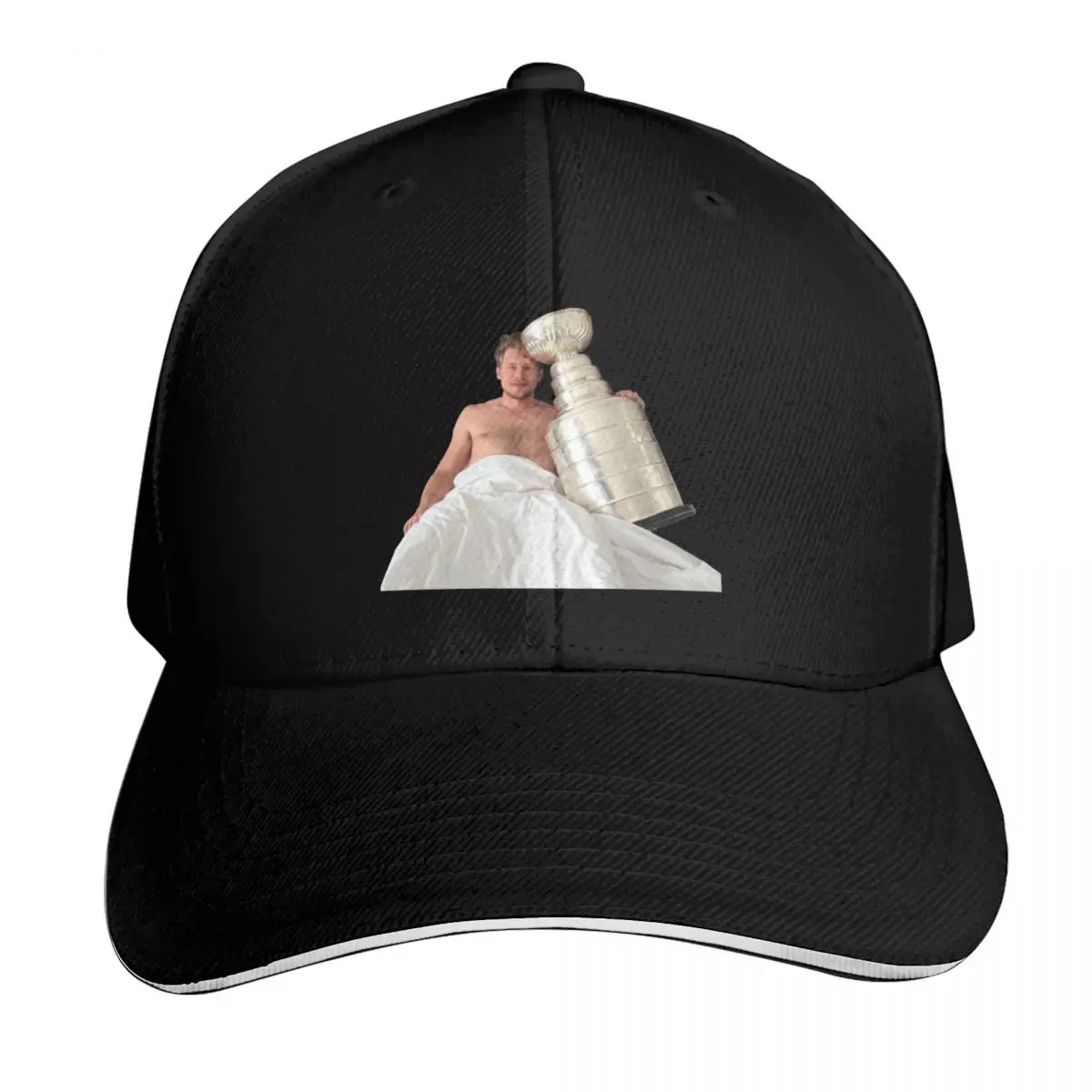Erik Johnson and The Cup Baseball Cap Quick Dry Performance Cotton Twill Breathable Contrast Two Tone Brim