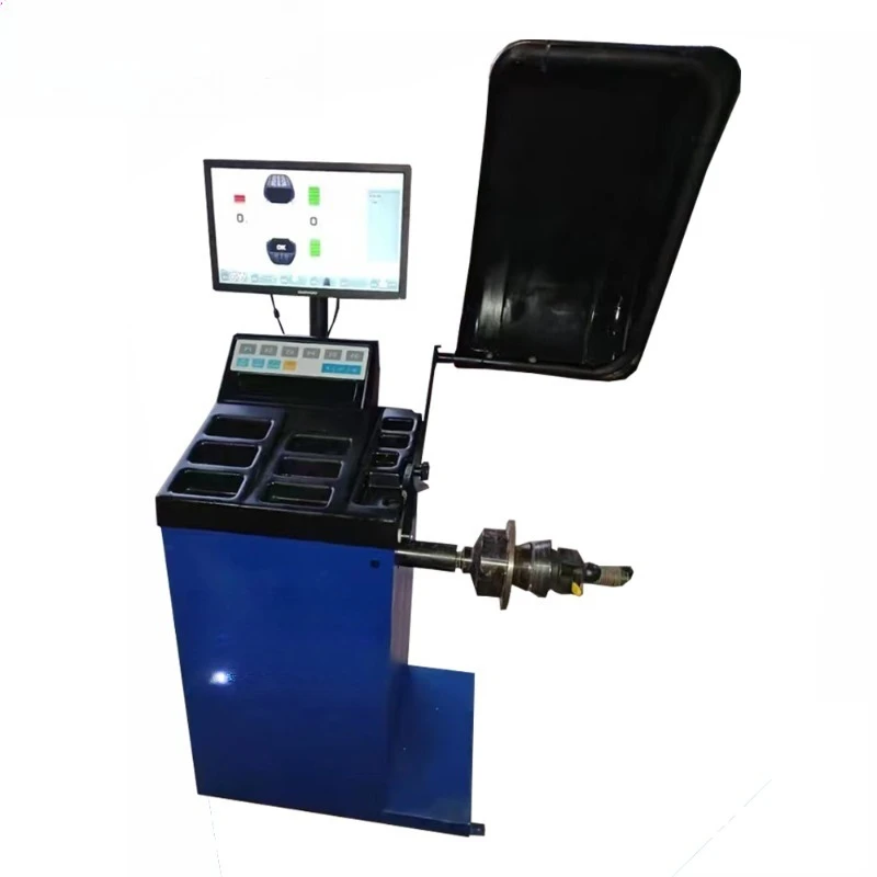 Digital display large screen wheel balancing machine Automotive computer dynamic balancing machine EEWB756AC3