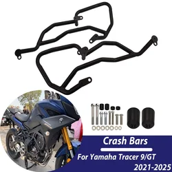 Tracer9 Crash Bar Engine Guard Frame Bumper For Yamaha Tracer 9 GT 2021-2024 2022 Motorcycle Highway Fall Protection Accessories