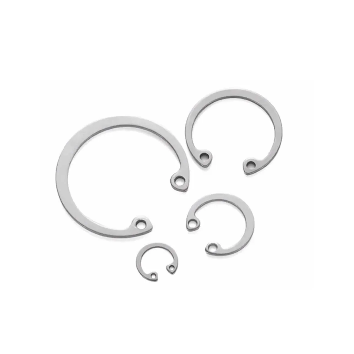 304 Stainless Steel Inner Snap Ring Hole Elastic Retaining Ring/Gb893a Type Bearing Inner Snap Ring 8-95