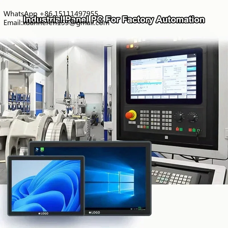 15 17 Inch Marine Boating Lcd Display Ip65 Waterproof Dustproof 1000 Nit Hmi Embedded Industrial Capacitive Touch Screen Montor