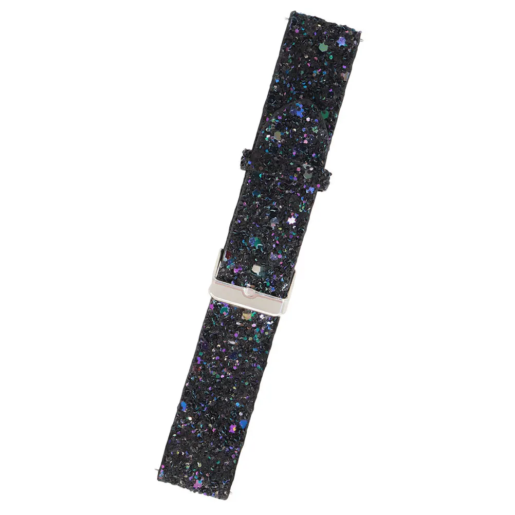 

Shiny Replaceable Watchband Comfortable Durable Glitter Adjustable Stylish Watch Strap Daily Wear