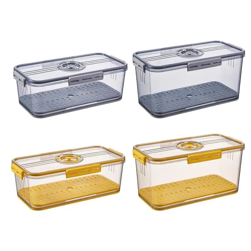 

Bread Storage Box Reusable Time Recording Bread Keeper Box Loaf Keeper Box With Air Valve Holder Bin For Freshness Saver Bin