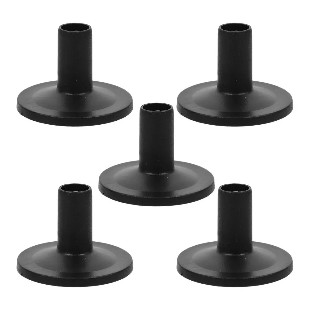 5Pcs Plastic Drum Cymbal Sleeves Replacement Cymbal Stand Accessories for Drum Kit Practical Percussion Supplies