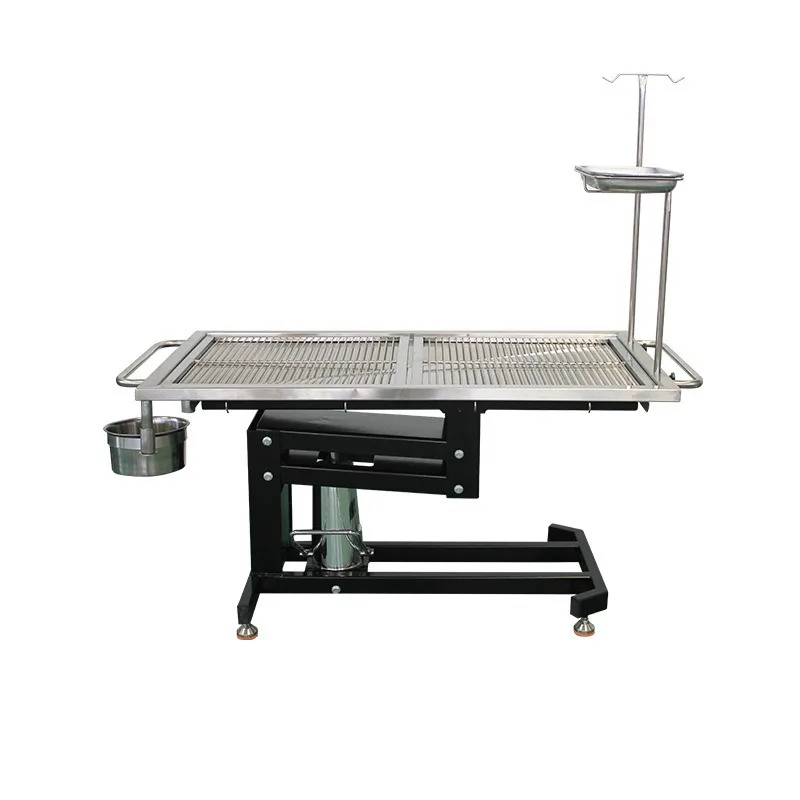 Pet disposal table, hydraulic stainless steel constant temperature, lifting table