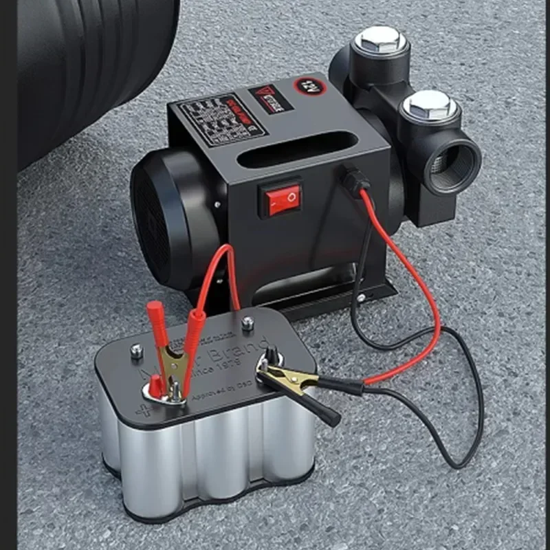 

Электрический насос 12 В, 24 В, 220 В, небольшой самовсасывающий блок перекачки масла общего назначения для автомобилей и оборудования