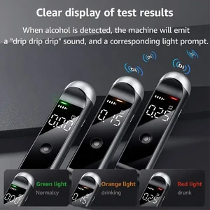 Alcantara-alcohol Verifier, Alcohol Verifier, Digital Detector for the Home, Car, driving, car 8 Main Alcoholmeter Sales - №6