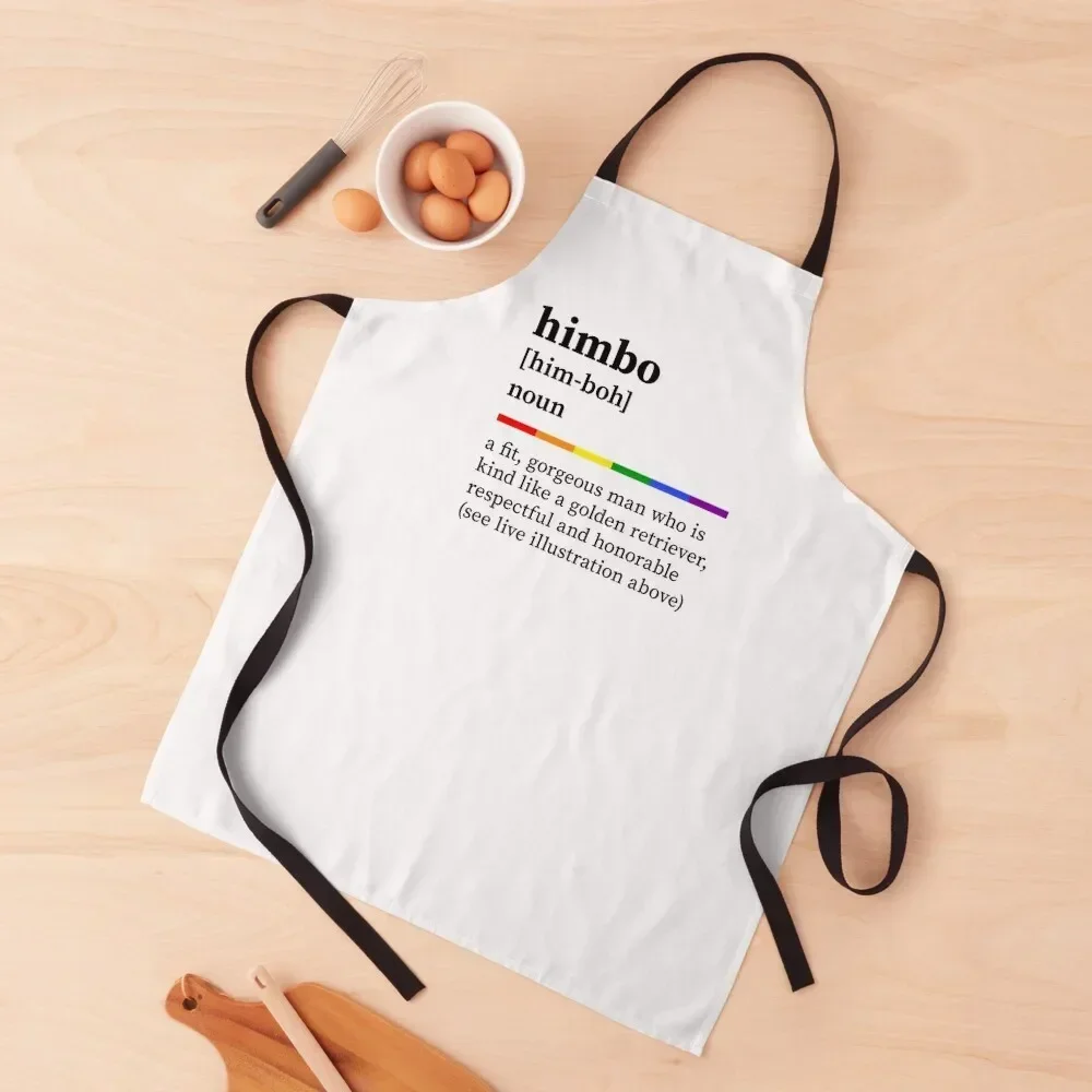 

Himbo Dictionary Definition Pride Apron chef for man Dress Household Items Kitchen Manicurists Apron