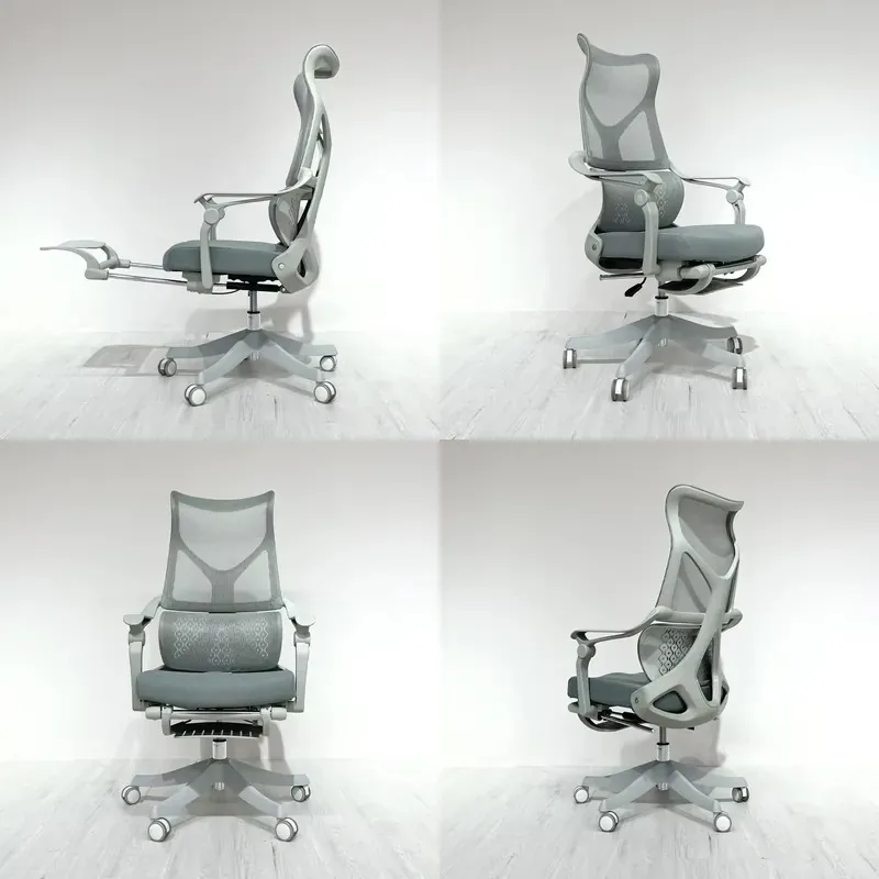 Ergonomic Gaming Chair Modern Design Adjustable Height 3D Recliner Electronic Sports Grid Seat