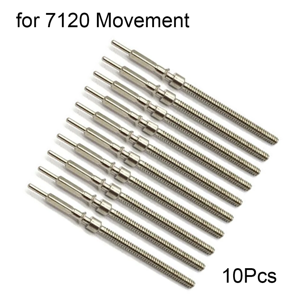 1/2/5/10Pcs Watch Stems for 7120 Movement Winding Stems Six-hand Mechanical Watch Accessories