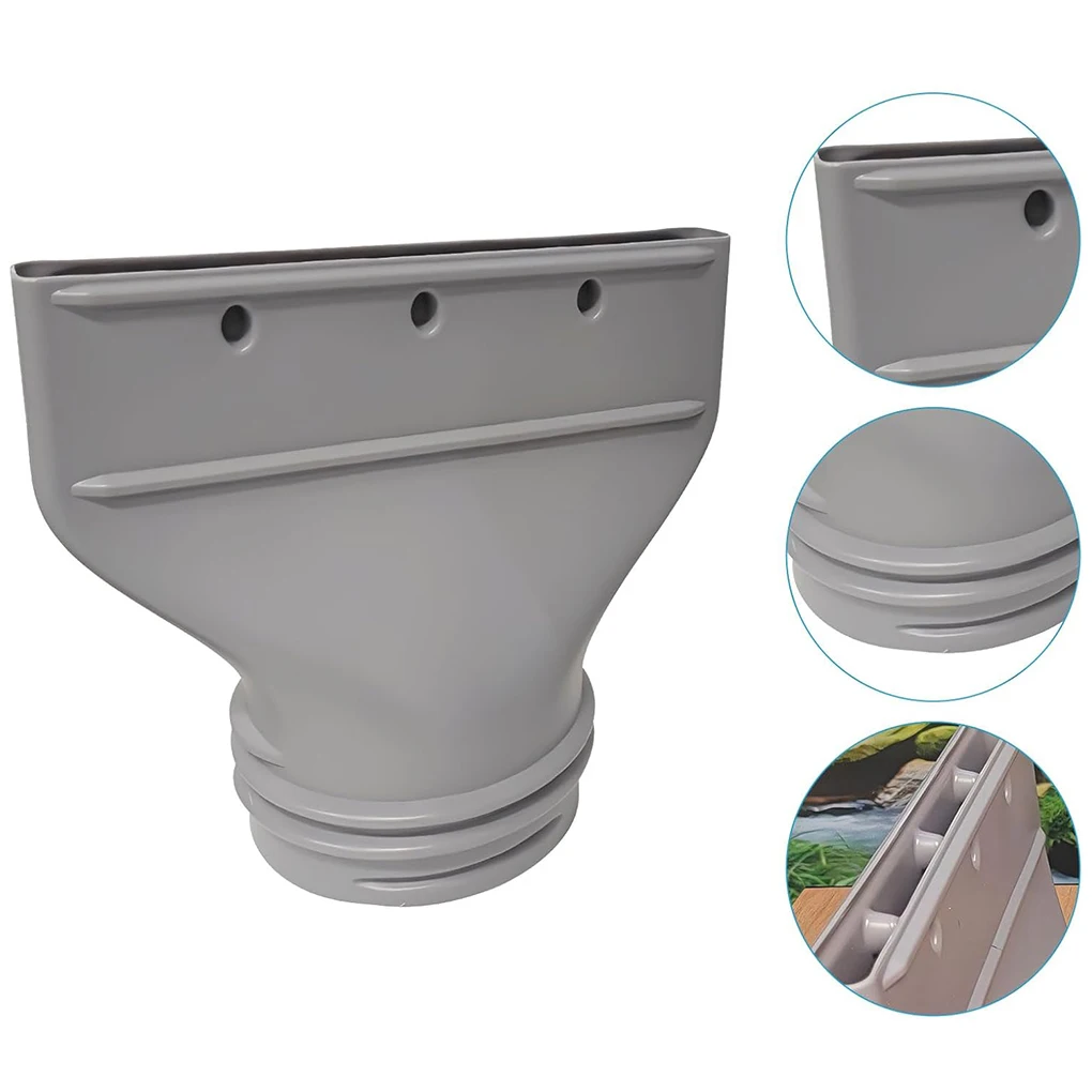 

Плоский адаптер выпускного шланга кондиционера, адаптер шланга кондиционера для выхлопного шланга кондиционера диаметром 130/150 мм