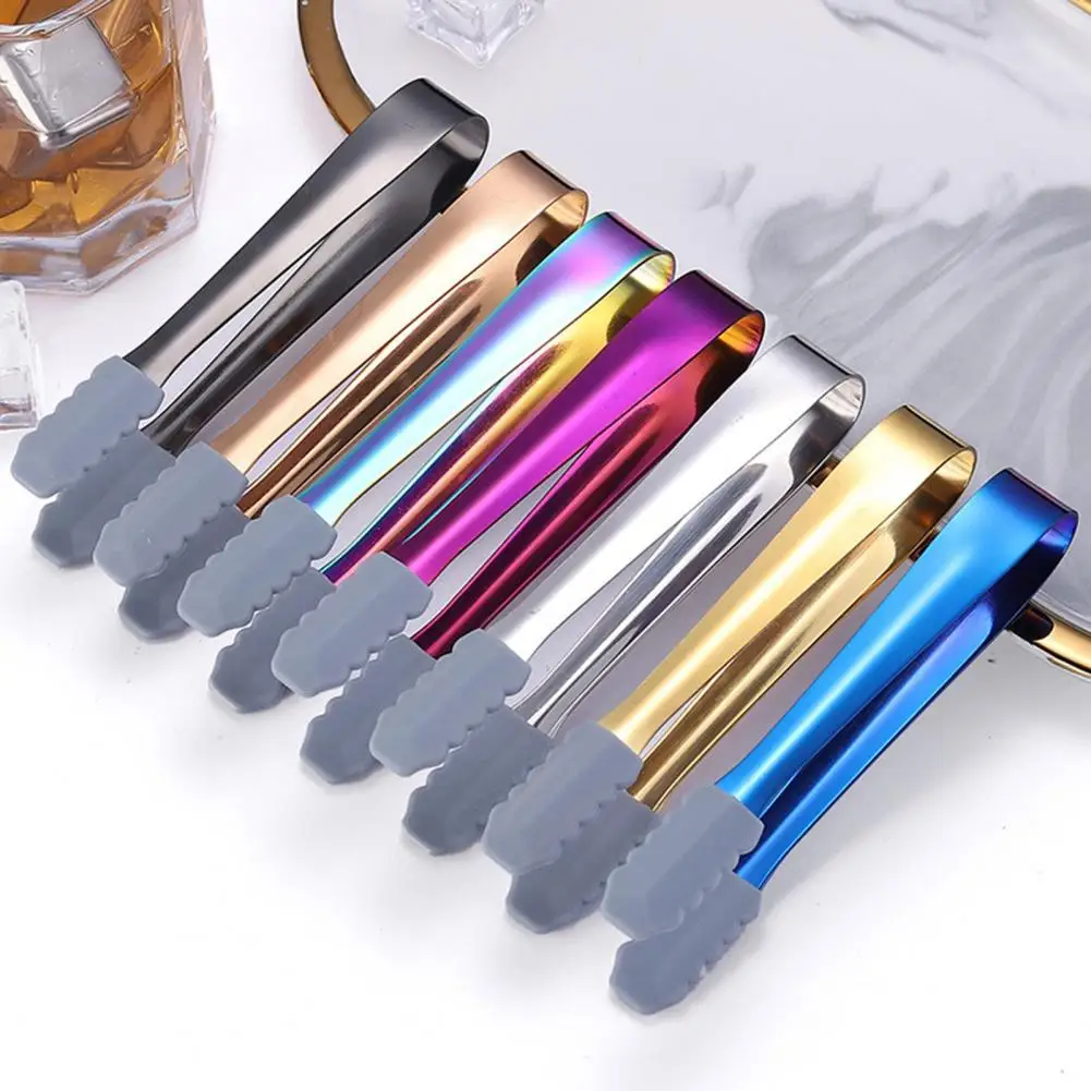 

Food Tongs Stainless Steel Mini Tongs for Party Kitchen Serving and Cooking Ice Tong Pom Tongs Sugar Tongs Silicone Tongs