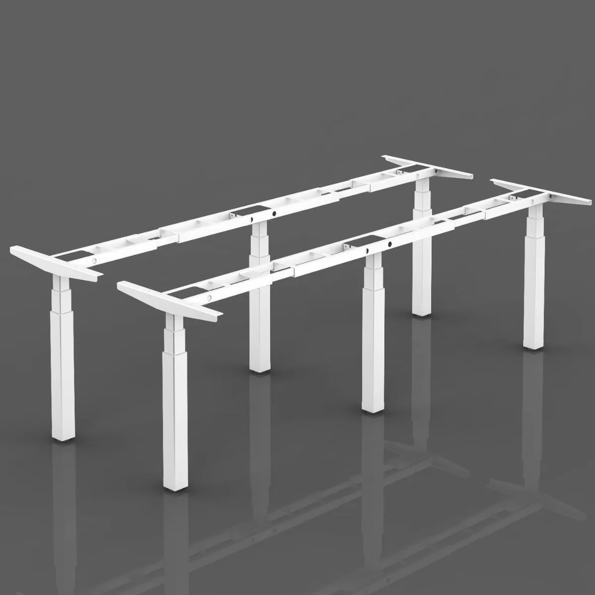 

Office lifting table with three legs extension Electric lifting table can be used in two groups for conference tables