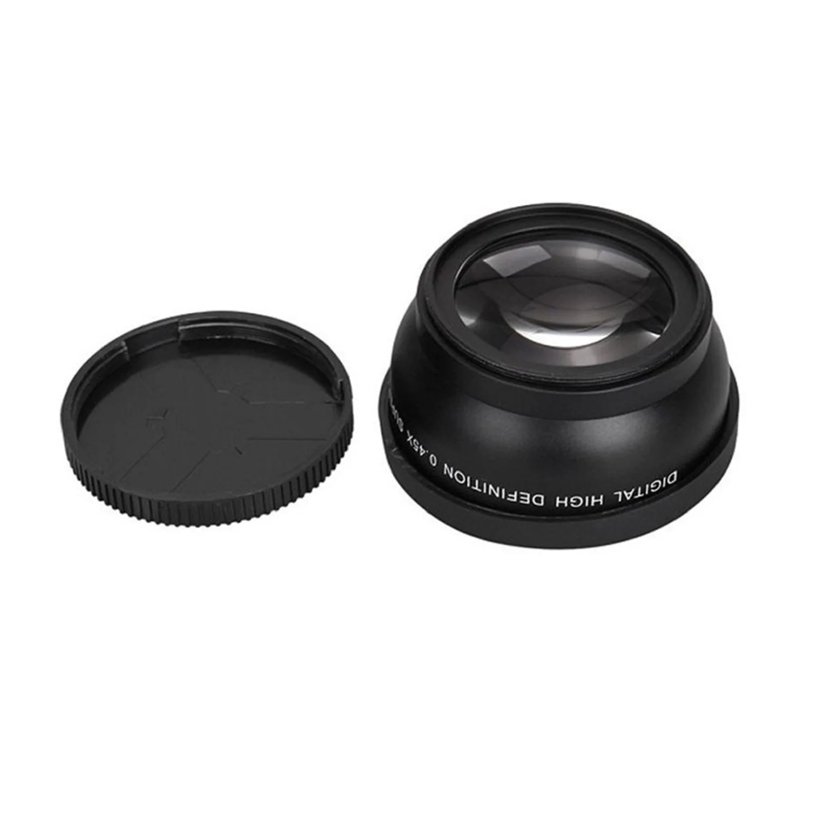 52mm 0,45x szerokokątny obiektyw makro wysokiej rozdzielczości szeroki Deluxe cyfrowy obiektyw do 52mm DSLR i cyfrowy zamiennik akcesoria do kamery