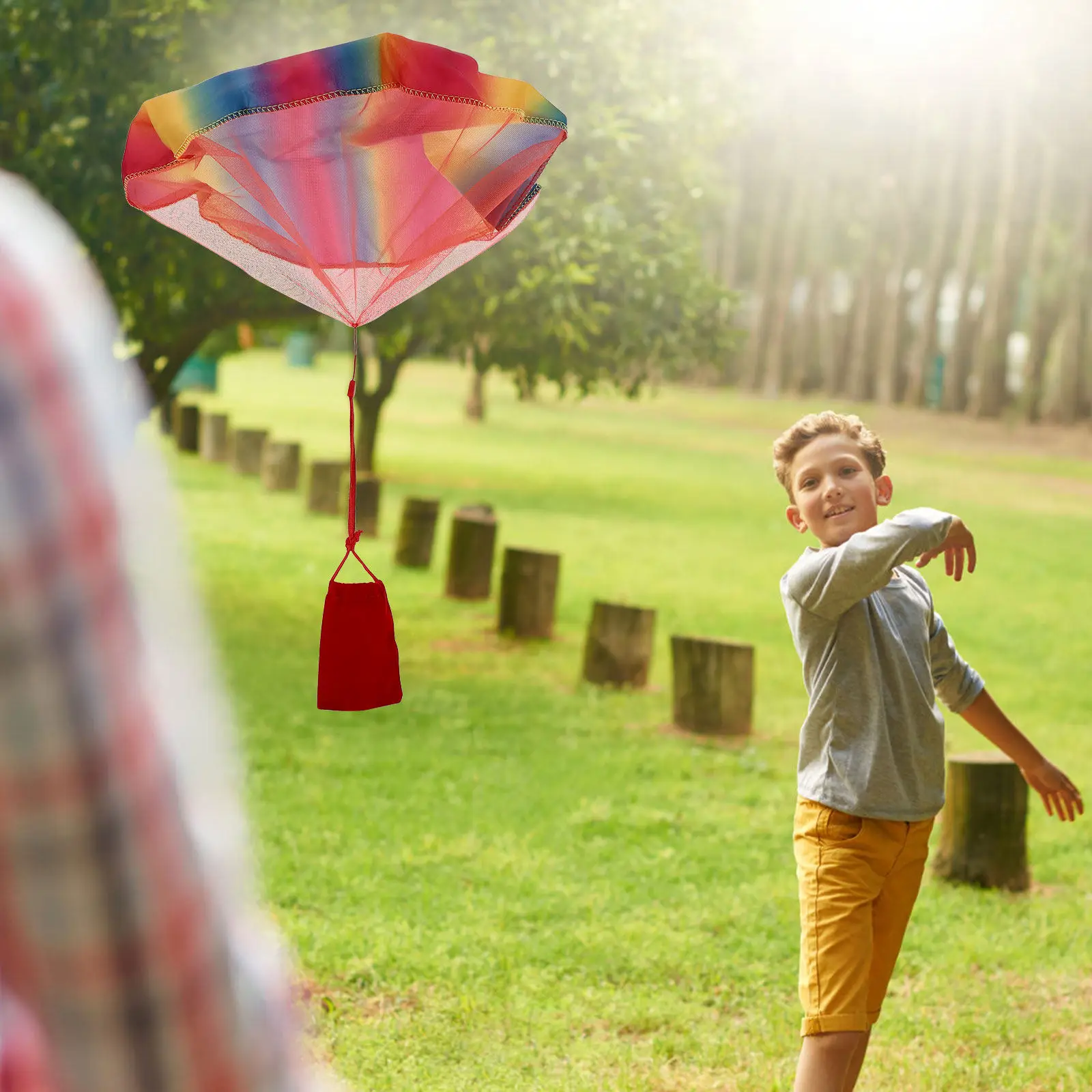 

Набор из 2 парашютов-игрушек: легкий, прочный, для игры на улице, ручного запуска, развивающий и увлекательный подарок