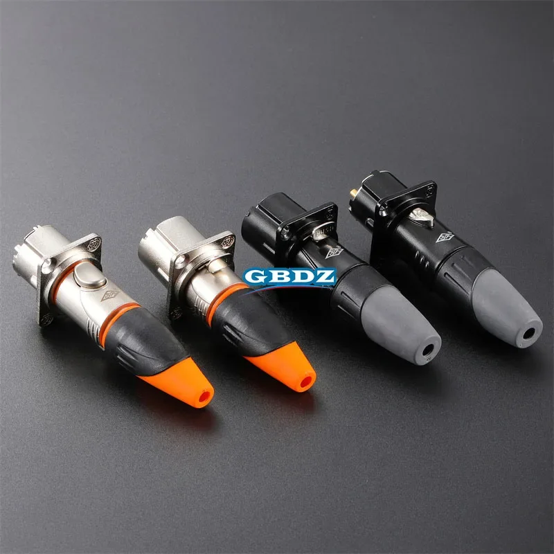 

1-50 PCS IP67 Waterproof and Dustproof 3 Pin XLR Balanced Microphone Audio Connector Plug Shark SVP556XWP Male Female Plug