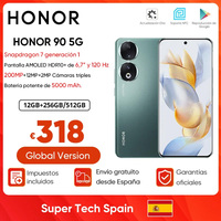 New Global Version HONOR 90 5G 200MP Ultra-Clear Camera Snapdragon 7 Gen 1 5000mAh Battery Life 66W Supercharger 120Hz Display