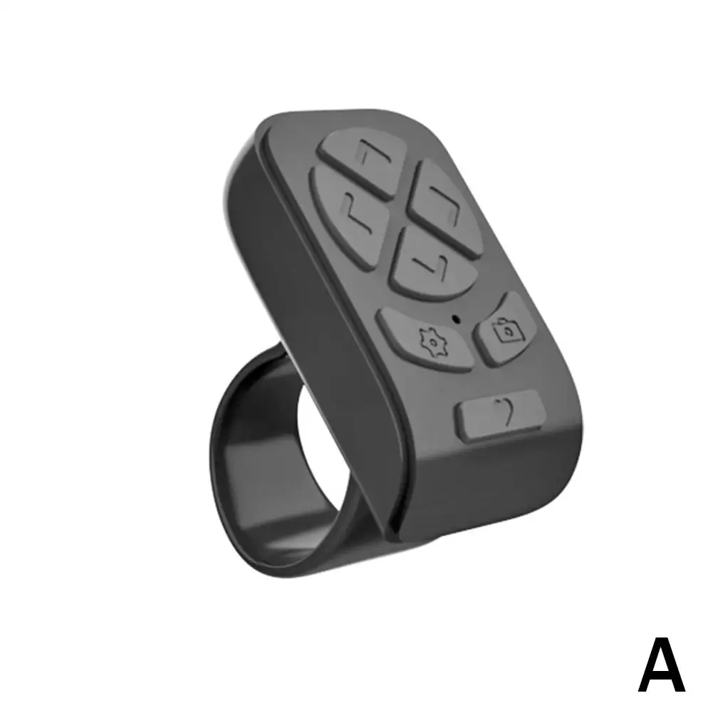 جهاز تحكم عن بعد محمول لاسلكي متوافق مع تقنية البلوتوث، جهاز تحكم فيديو لصور السيلفي بأطراف الأصابع، تحصف صفحة تلقائية للهاتف K4o0