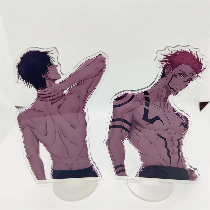 Anime Acrylic Stand Ryomen Sukuna Geto Suguru Satoru Gojo Fushiguro Megumi Signboard Desktop Decorations