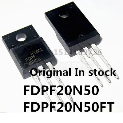 Original new 5pcs/ FDPF20N50 FDPF20N50FT  20N50 20A/500V TO-220F