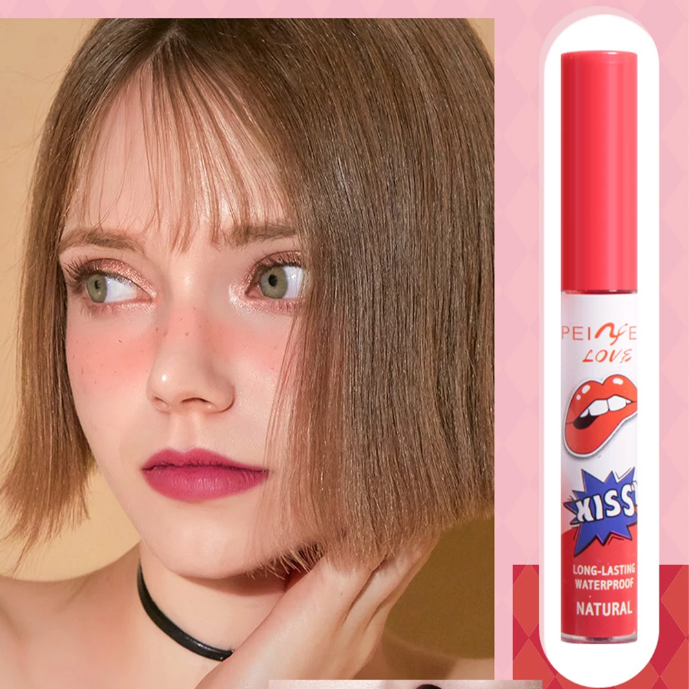 6 Kolorów Magiczny Tusz do Ust Długotrwały Wodoodporny Zestaw Pomadek dla Kobiet Peel Off Kolorowy Matowy Sexy Kolor