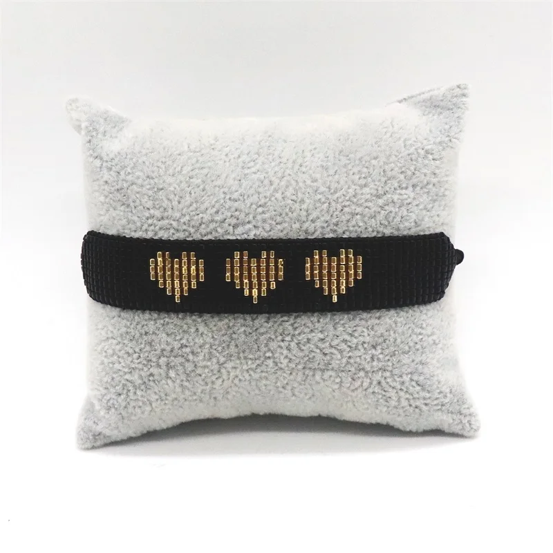 ZHONGVI بساطتها حساسة القلب أساور للنساء 2022 جديد ميوكي الخرزة سوار هدية للتعديل الأساور مجوهرات مودا