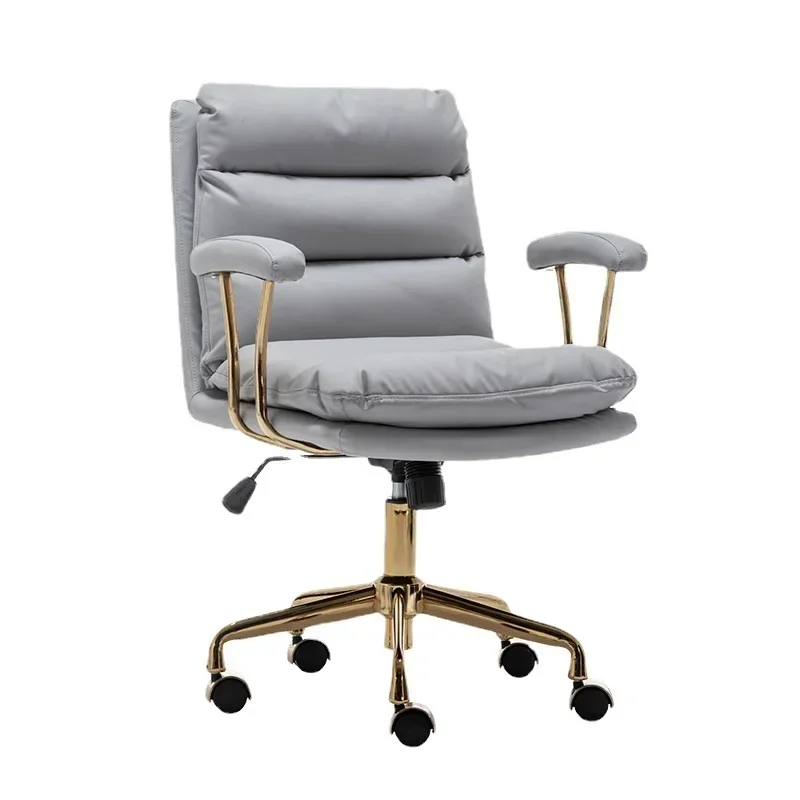 

Luxury computer chair cosmetic bedroom comfortable sedentary office chir study chair book desk chai home study chair