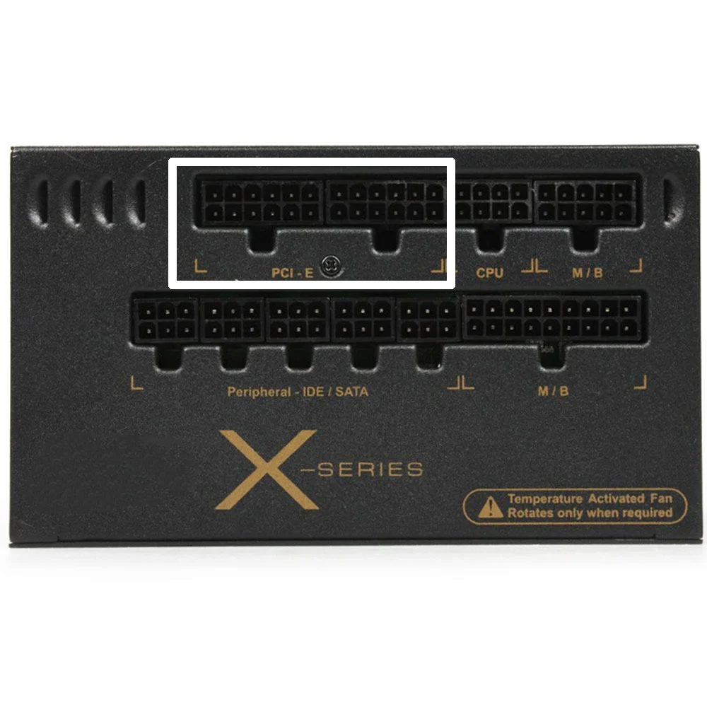 New PSU Graphics Card Line 12Pin to Dual 8Pin(6+2) PCI-E Modular Power Cable for P-860 P-1000 X-1050 (60cm)