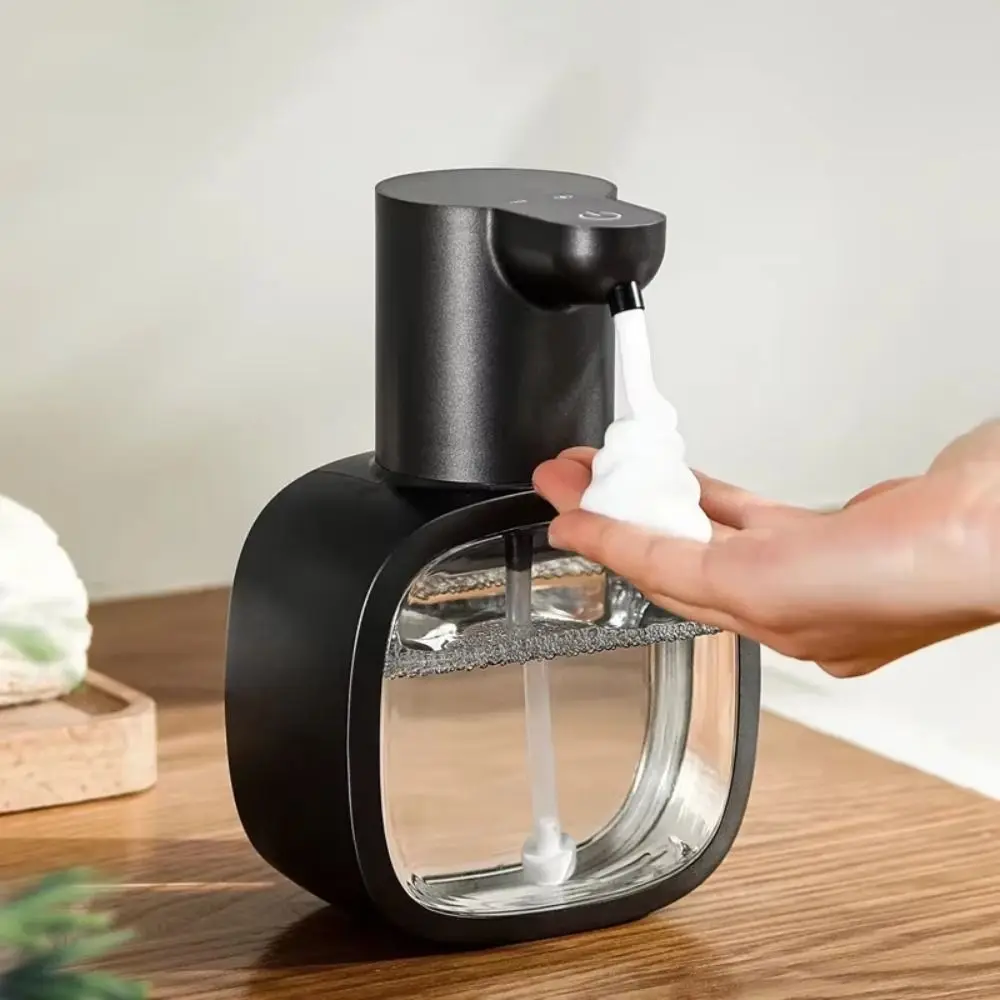 500ml Capacity Automatic Hand Soap Dispenser Waterproof Design Foam Dispenser Smart Hand Washing Machine Liquid Rechargeable