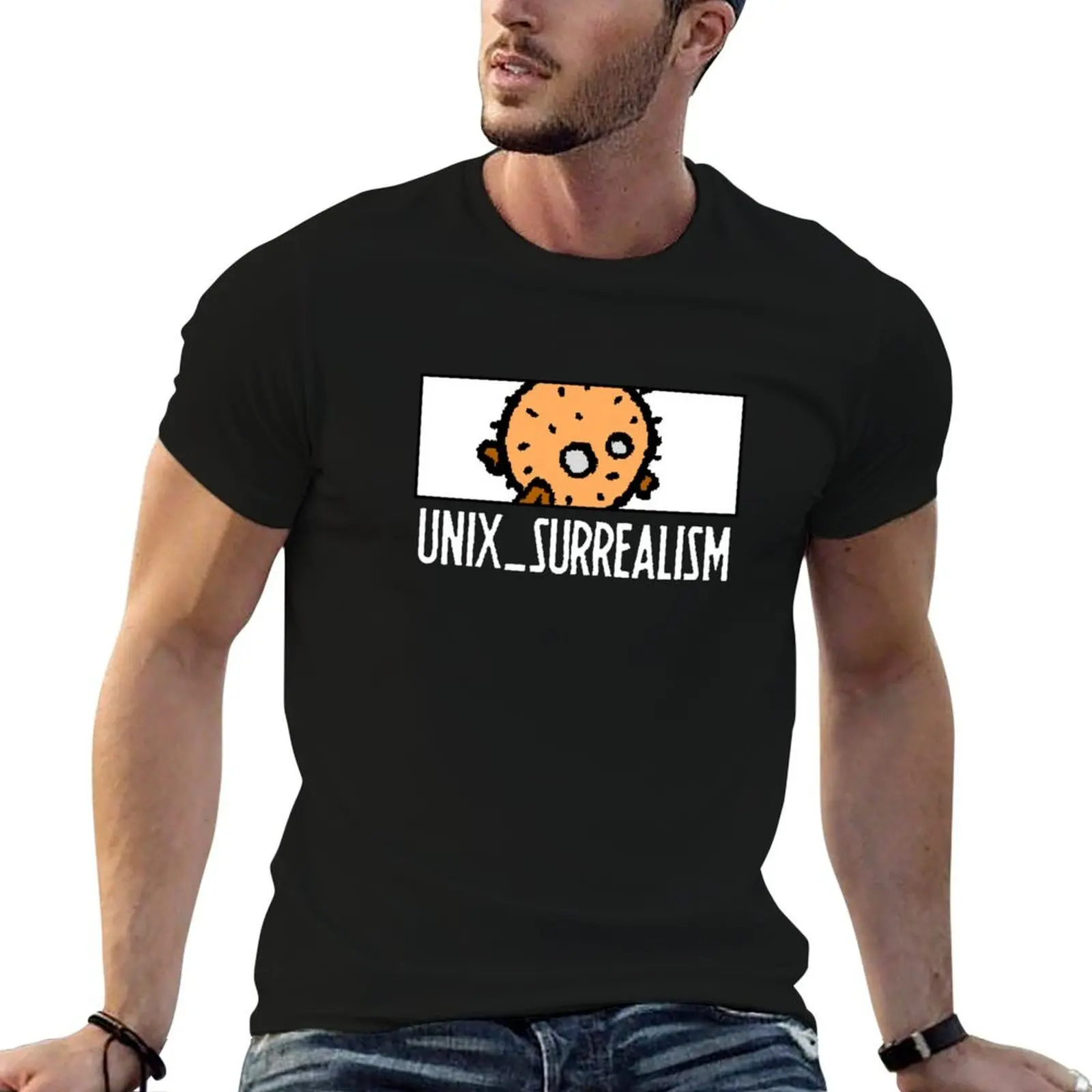 

Baby Puffy in unix_surrealism hi-tech lowres fashion [white text] T-Shirt t shirt for man T-Shirt