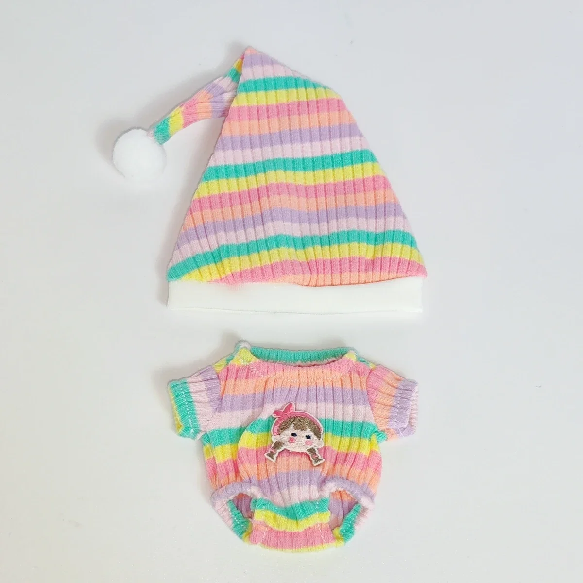 

Clothes for Labubu 15-17cm For Clothes Outfit Accessories Autumn Dopamine Jumpsuit Hat Kid Toy Gift Labubu ropa