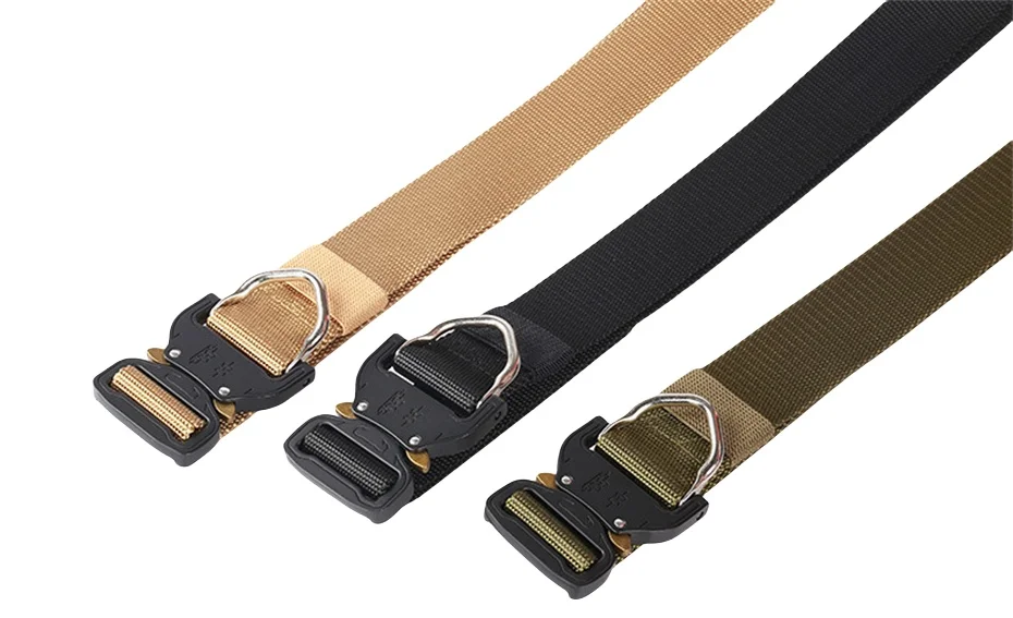 2025 Gothic Punk Techwear Tactical Belt Men Women Multifunctional Alloy Buckle Outdoor Casual Canvas Belt Waistband